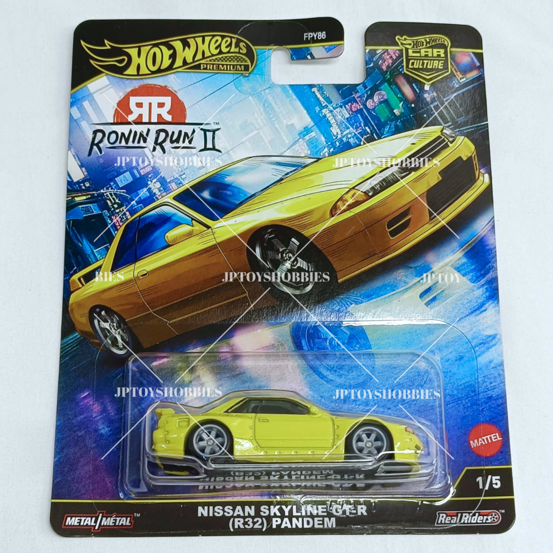 Hot Wheels Premium Car Culture RONIN RUN II Nissan Skyline GT-R