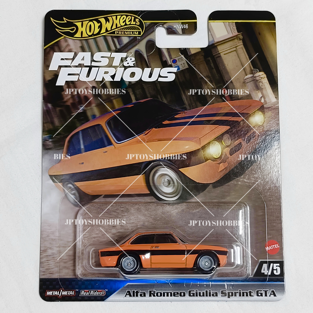 Hot Wheels Premium Fast & Furious Alfa Romeo Giulia Sprint GTA【HFF027】