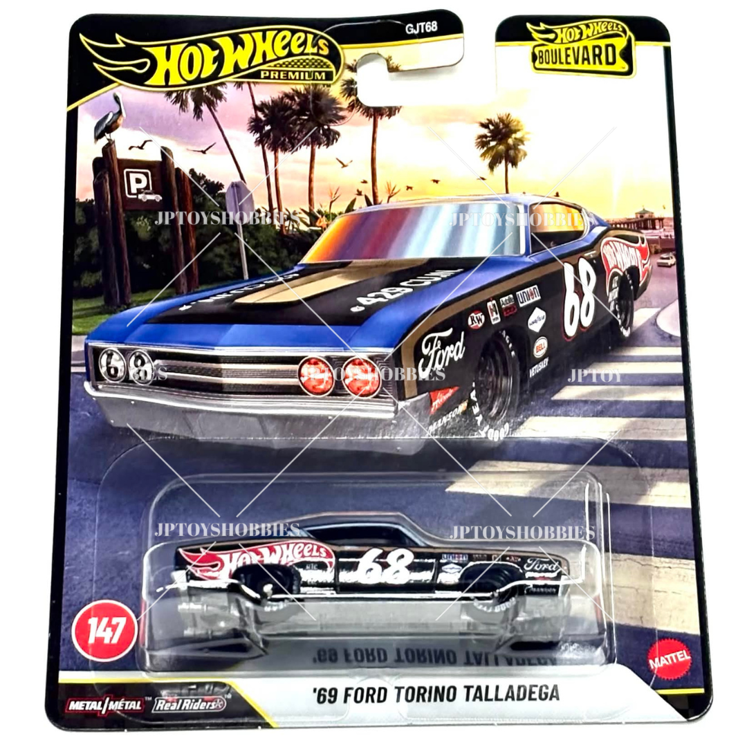Hot Wheels Premium Boulevard '69 Ford Torino Talladega【HBV062】