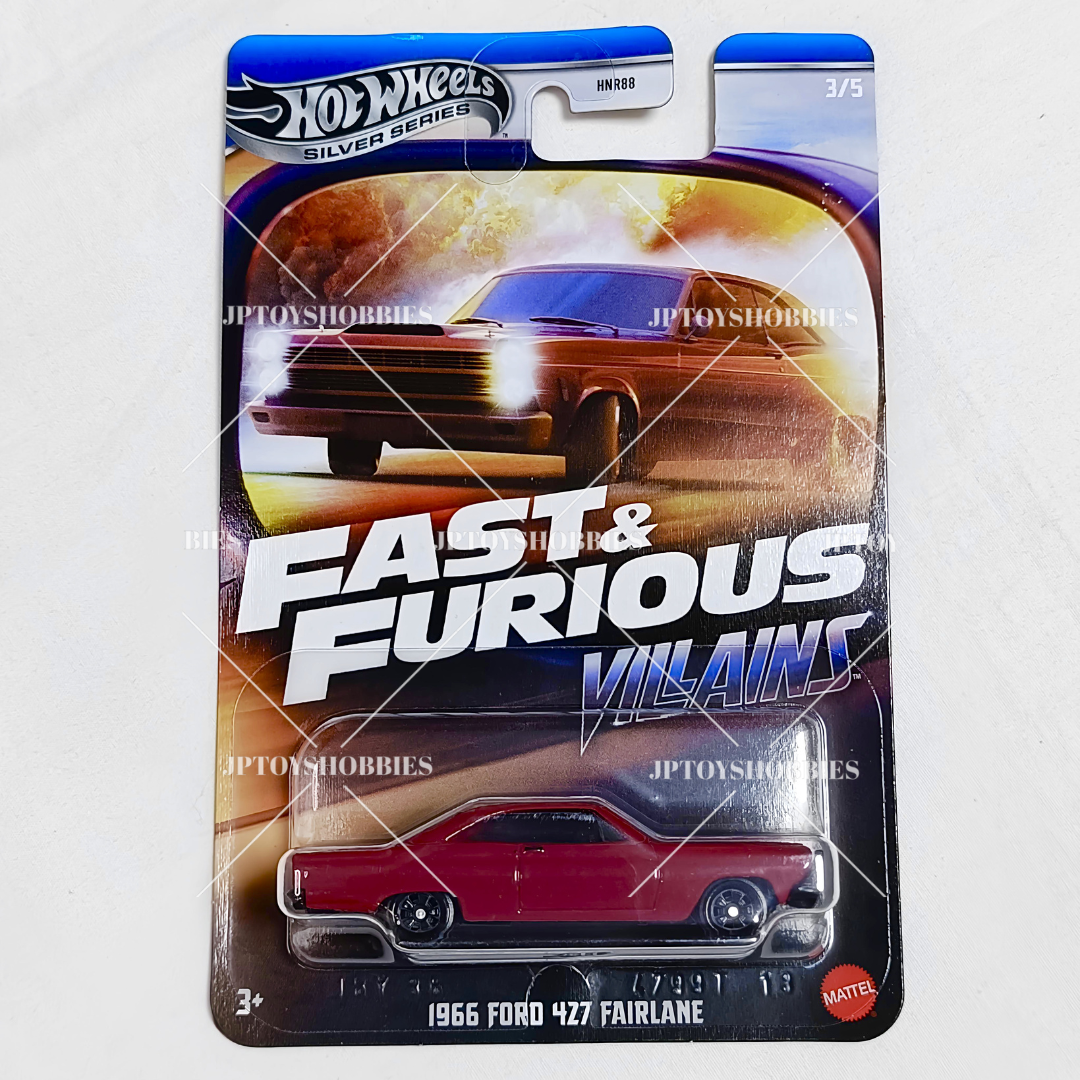 Hot Wheels Fast & Furious Theme Assortment Villains set