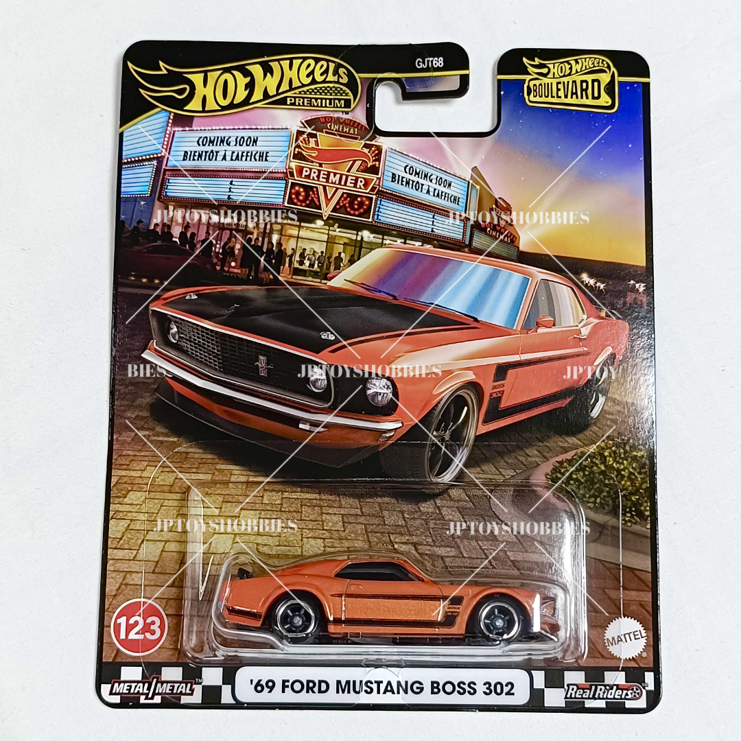 Hot Wheels Premium Boulevard '69 Ford Mustang Boss 302【HBV037】