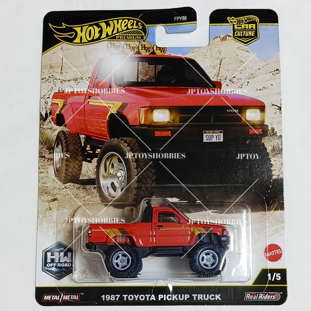 Hot Wheels Premium Car Culture Off Road 1987 Toyota Pickup Truck【HOR009】
