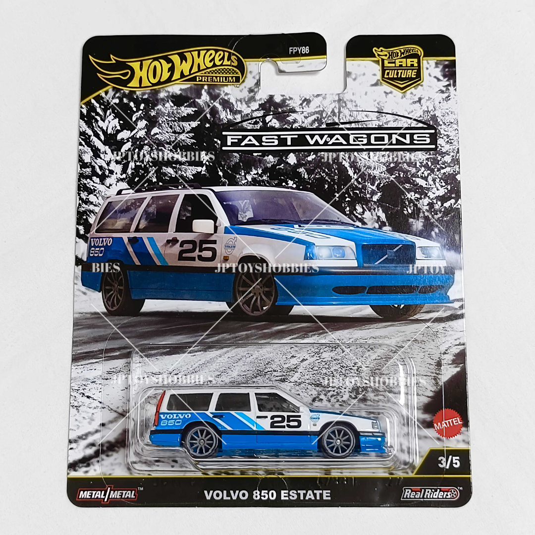 Hot Wheels Premium Car Culture Fast Wagons Volvo 850 Estate【HFW004】
