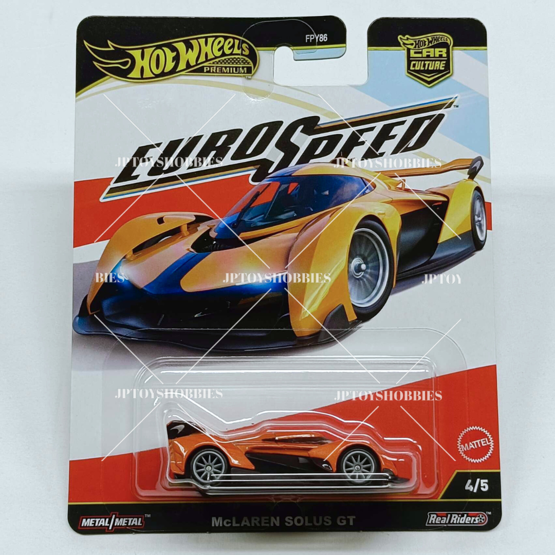 Hot Wheels Premium Car Culture Euro speed McLaren Solus GT【HES004】