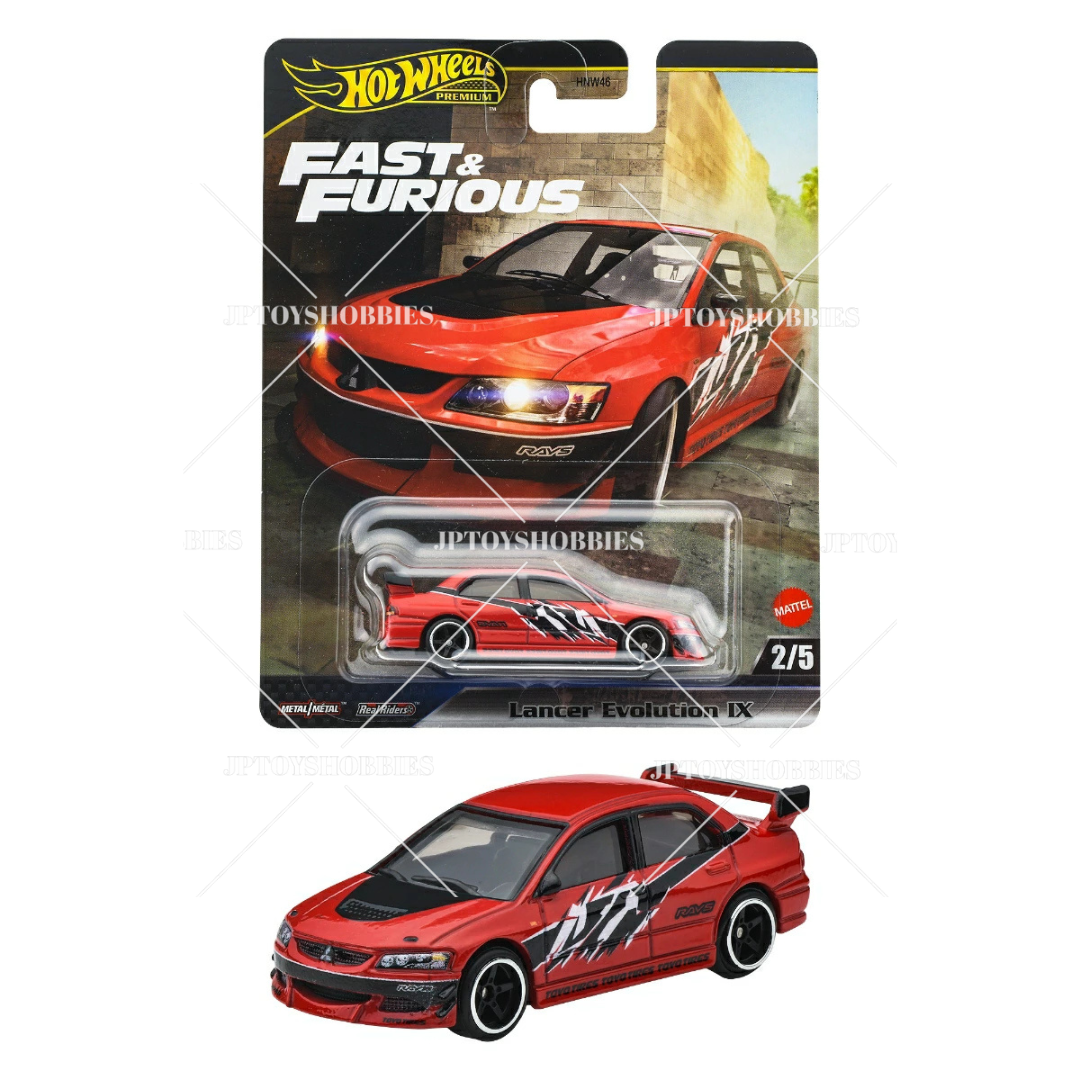 PSL 2025 Hot Wheels Premium Fast & Furious Lancer Evolution IX【HFF038】
