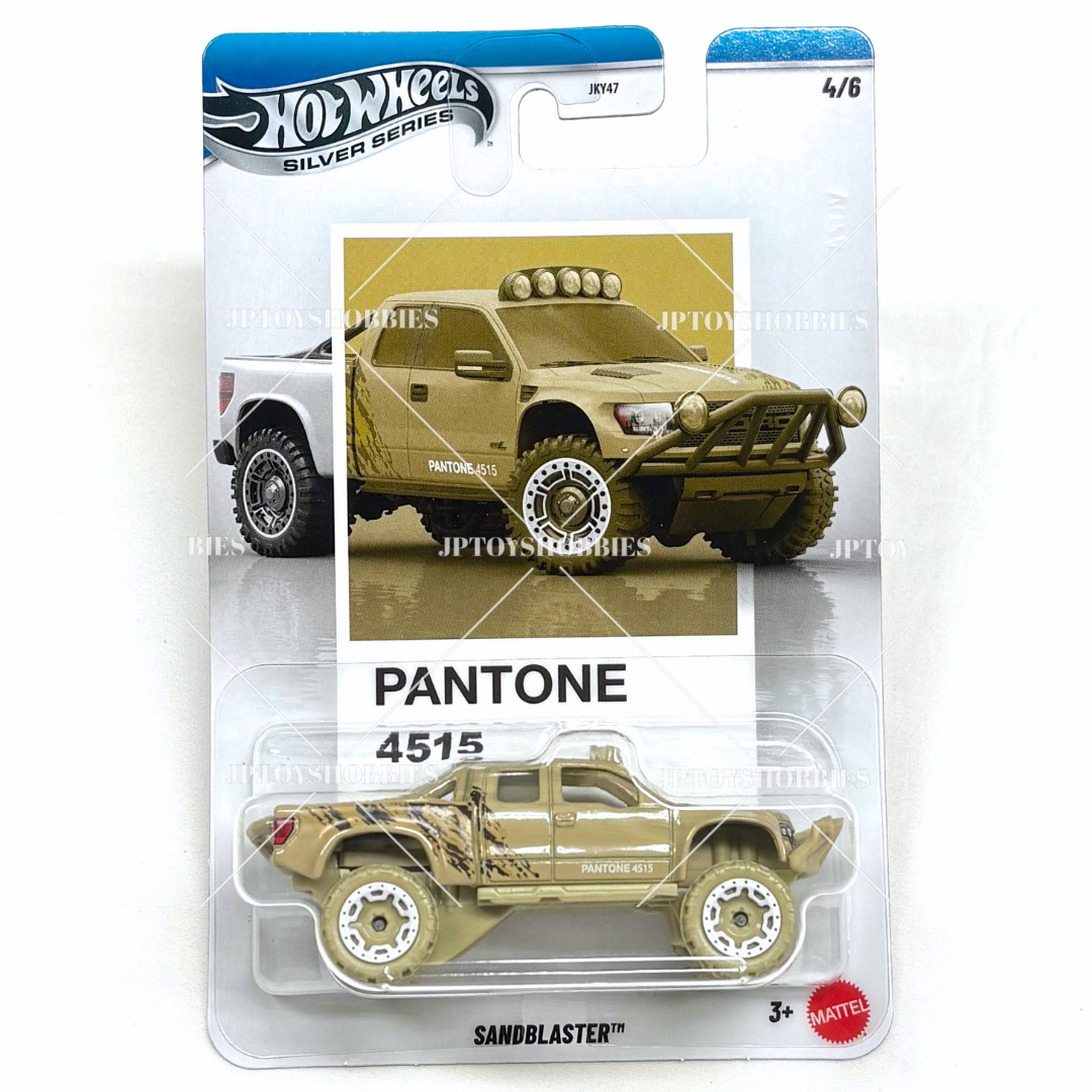 Hot Wheels Silver Pantone Assortment - Off-Road Rally set of 10【HWZ073】