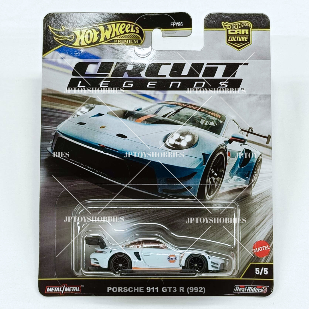 Hot Wheels Premium Car Culture Circuit Legends Porsche 911 GT3 R (992)【HCL005】