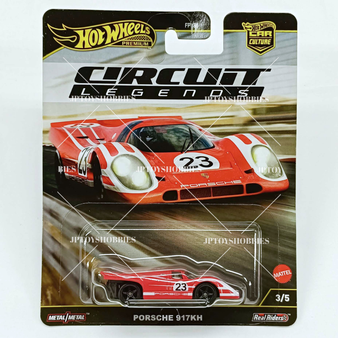 Hot Wheels Premium Car Culture Circuit Legends Mix - Complete Set of 5