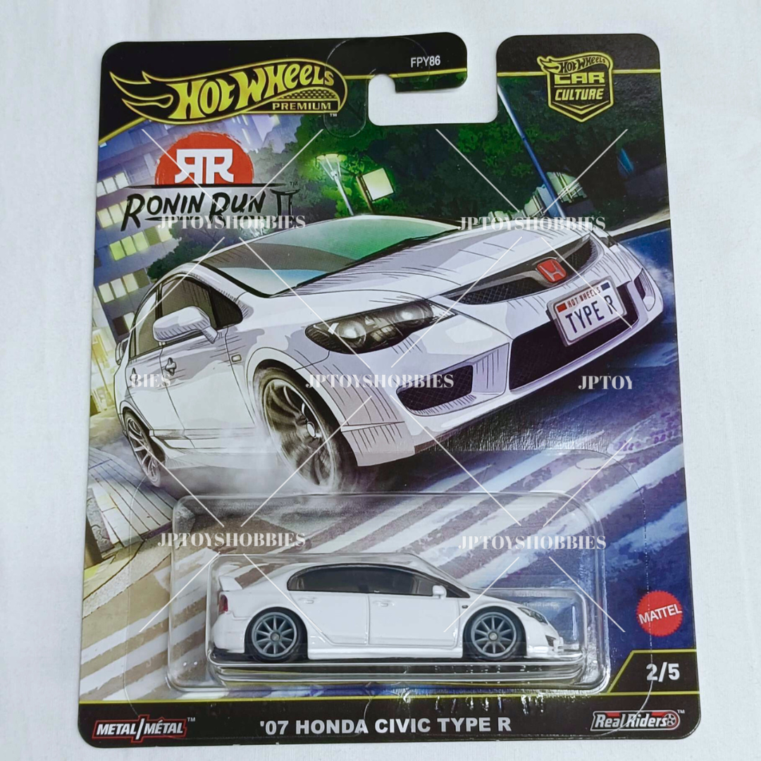 Hot Wheels Premium Car Culture RONIN RUN II '07 Honda Civic Type R