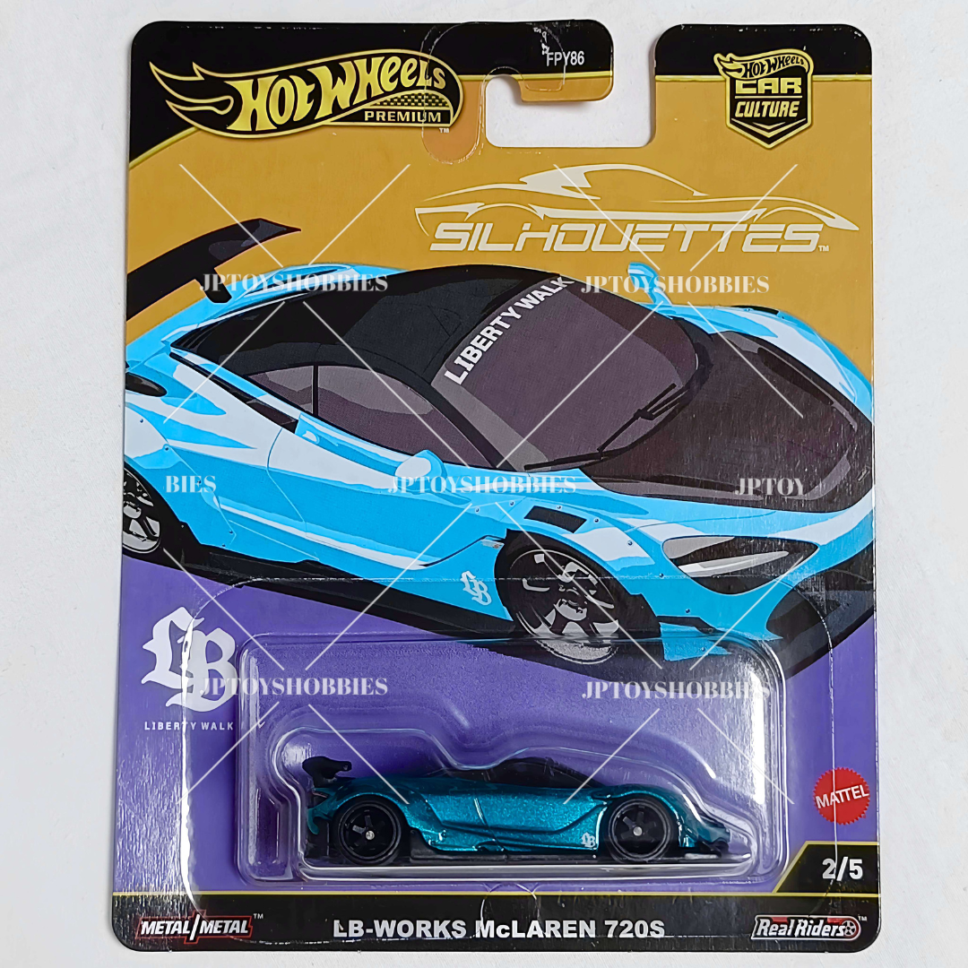Hot Wheels Premium Car Culture Silhouettes Liberty Works McLaren 720S【HST001】