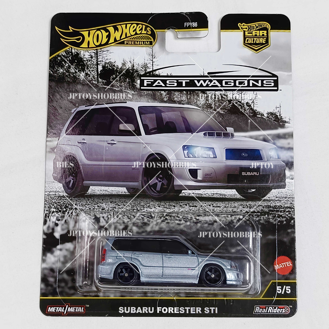 Hot Wheels Premium Car Culture Fast Wagons Mix - Complete Set of 5