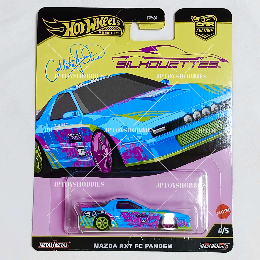 Hot Wheels Premium Car Culture Silhouettes Mazda RX-7 FC Pandem【HST004】