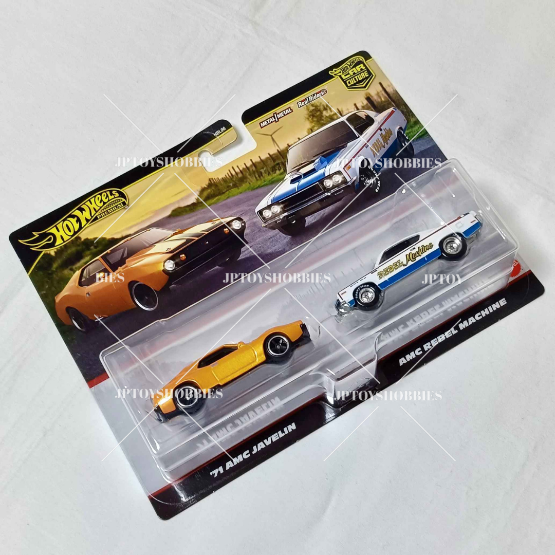 Hot Wheels 2 Pack '71 AMC Javelin / AMC Rebel Machine【H2P019】