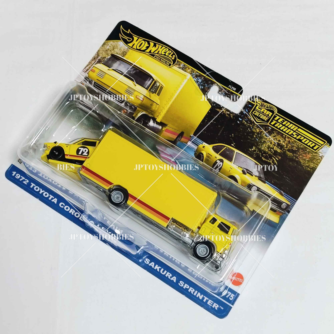 Hot Wheels Team Transport Mix E Set of 4【HTP007】