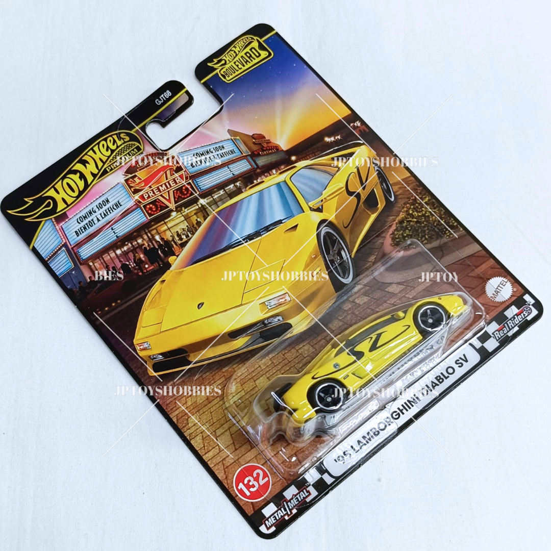 Hot Wheels Premium Boulevard'95 Lamborghini Diablo SV【HBV047】