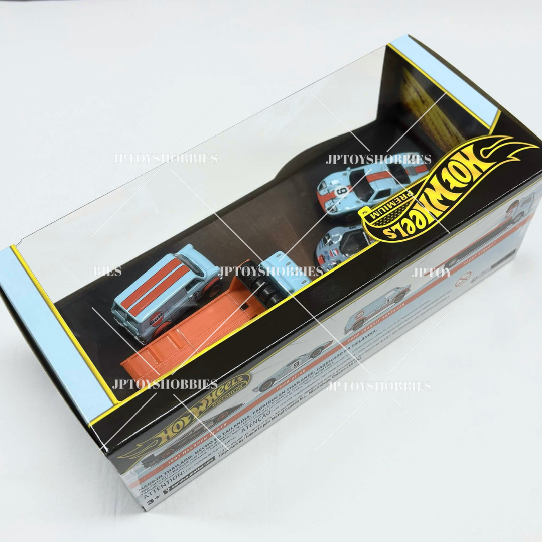 Hot Wheels Premium Diorama Collector Set Assortment – Le Mans Race Gulf Set【HCS008】