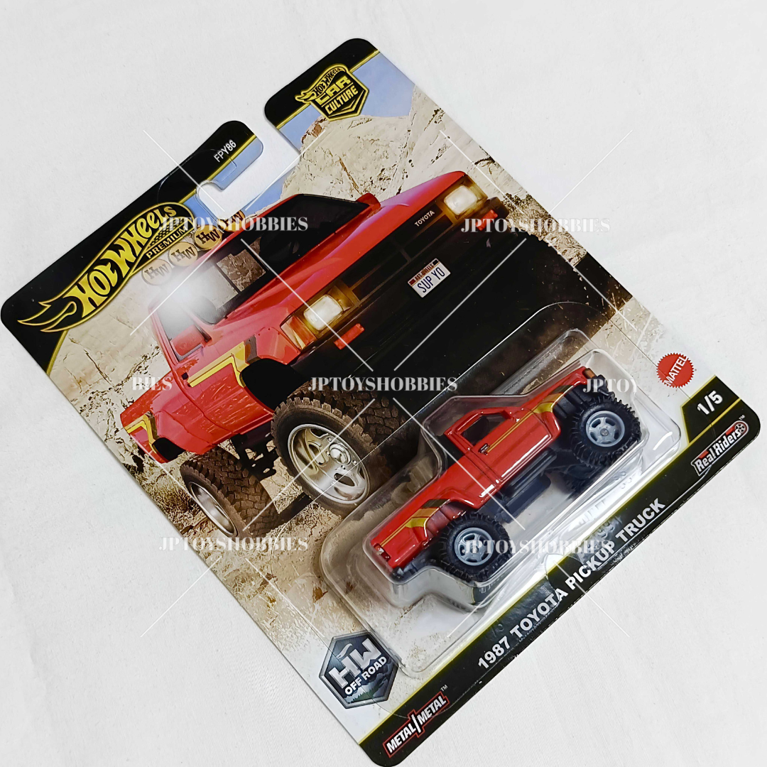Hot Wheels Premium Car Culture Off Road 1987 Toyota Pickup Truck【HOR009】