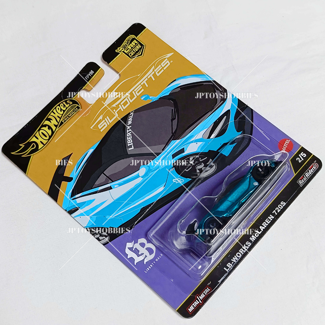 Hot Wheels Premium Car Culture Silhouettes Liberty Works McLaren 720S【HST001】