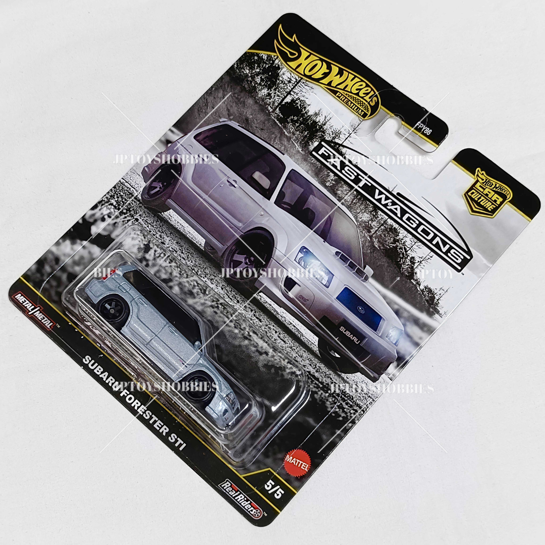 Hot Wheels Car Culture Fast Wagons Subaru Forester STI【HFW002】