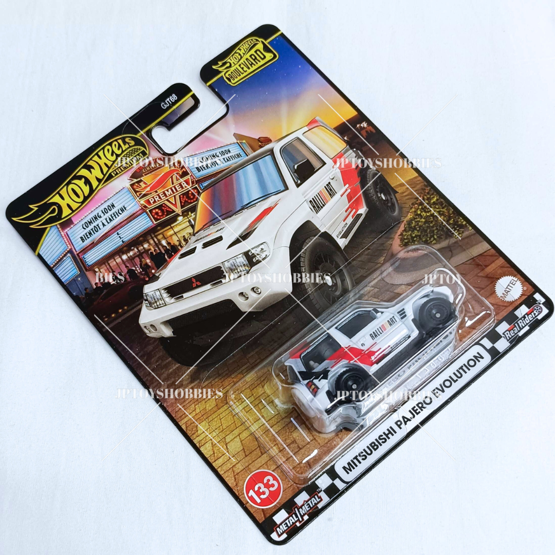 Hot Wheels Premium Boulevard Mitsubishi Pajero Evolution【HBV048】