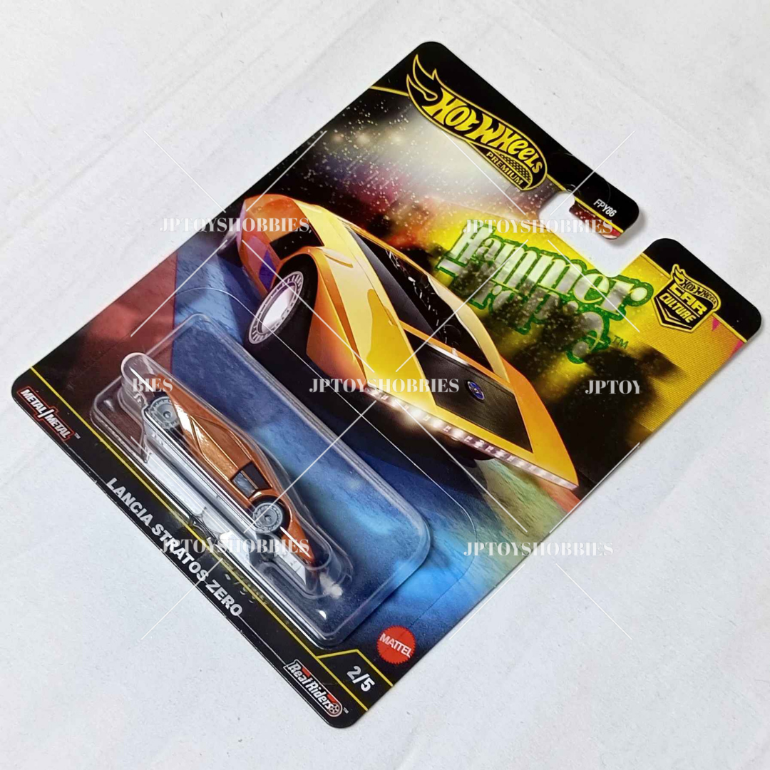 Hot Wheels Premium Hammer Drop Lancia Stratos Zero【HHD001】