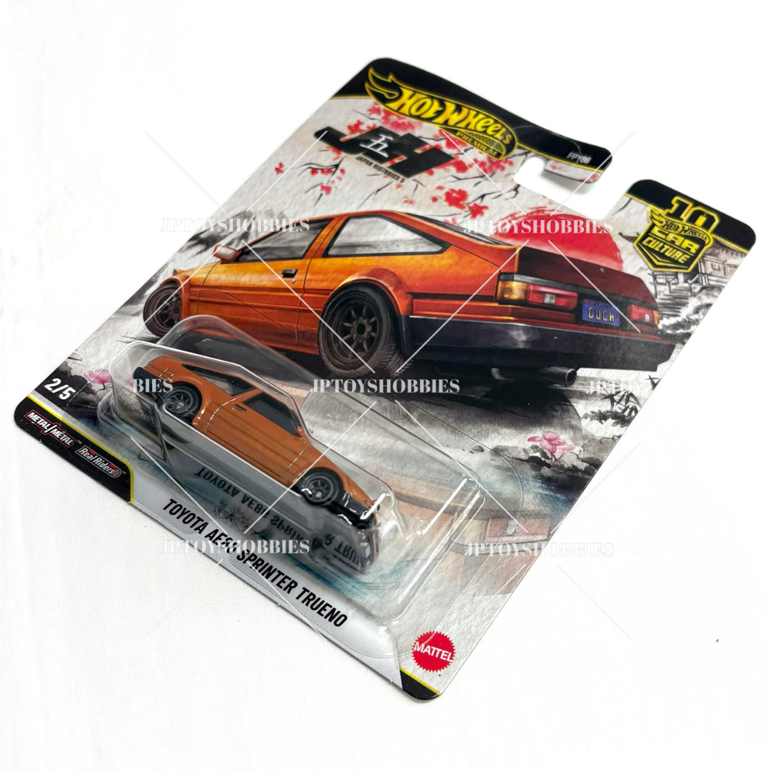Hot Wheels Car Culture Japan Historics 5 Toyota AE86 Sprinter Trueno【HJH007】