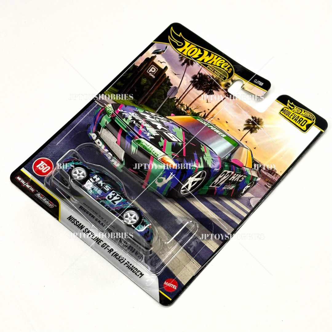 Hot Wheels Premium Boulevard Nissan Skyline GT-R (R32) Pandem【HBV065】