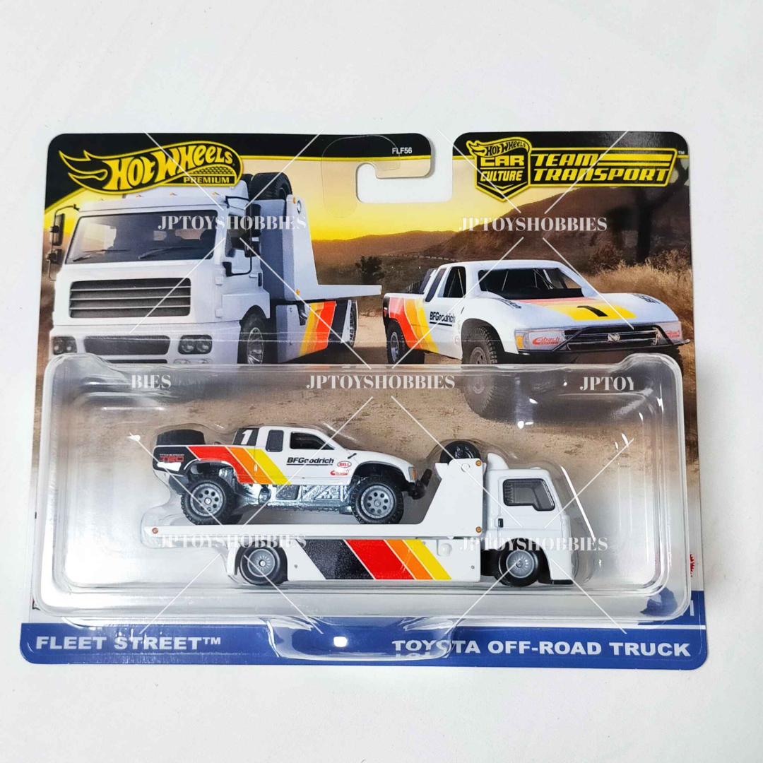 Hot Wheels Team Transport Mix D Set of 4【HTP006】