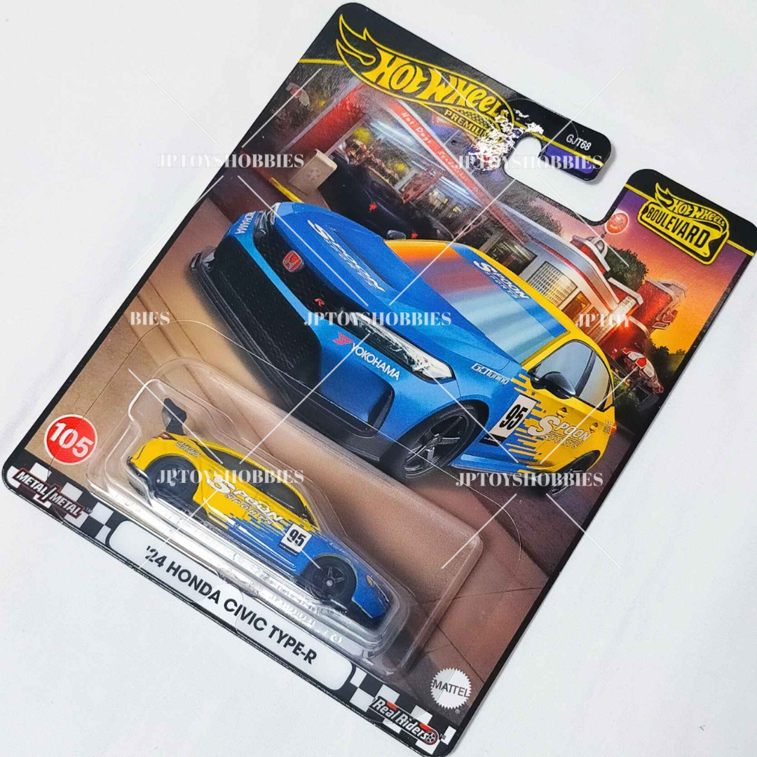 Hot Wheels Premium Boulevard ’24 HONDA CIVIC TYPE-R【HBV017】