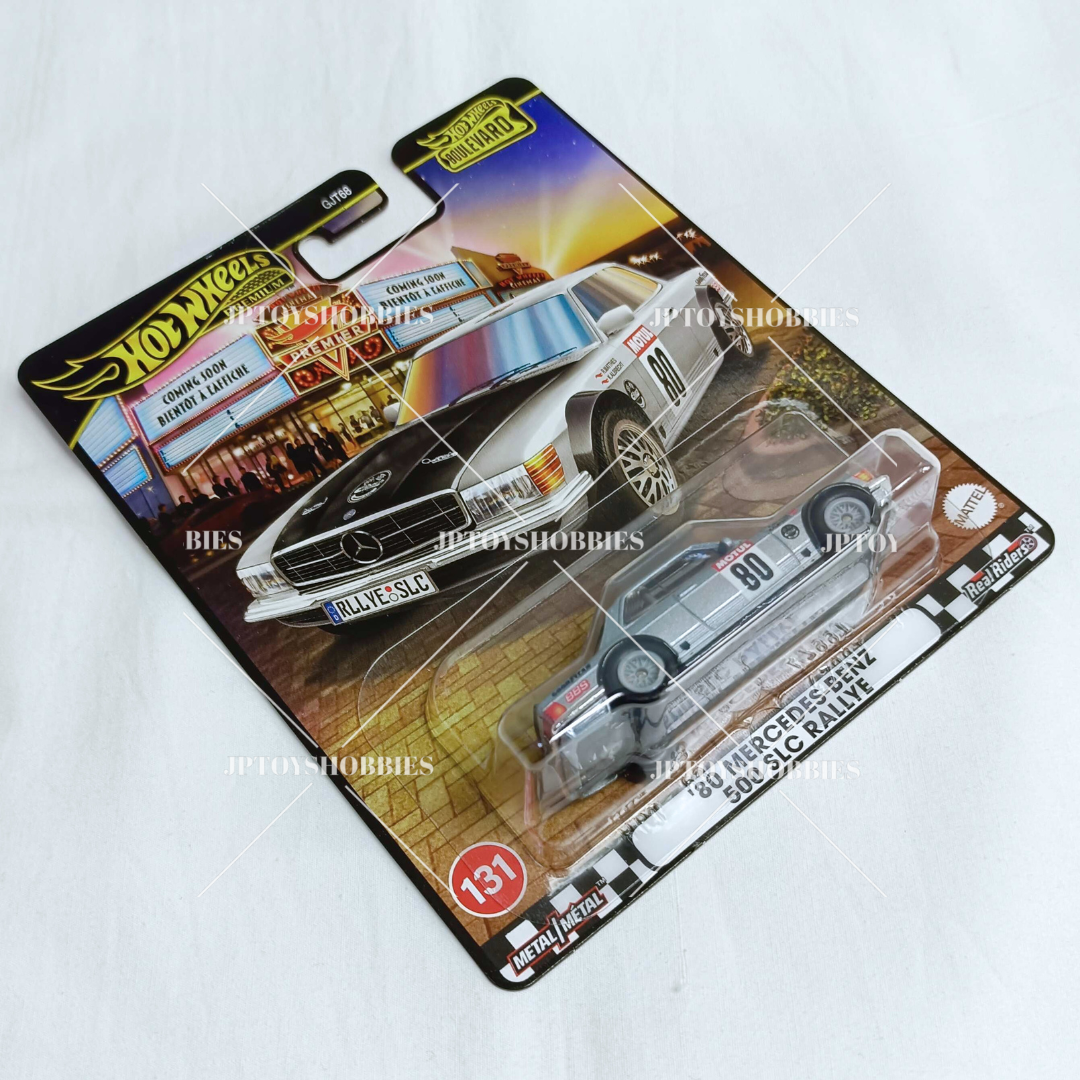 Hot Wheels Premium Boulevard'80 Mercedes-Benz 500 SLC Rallye【HBV046】