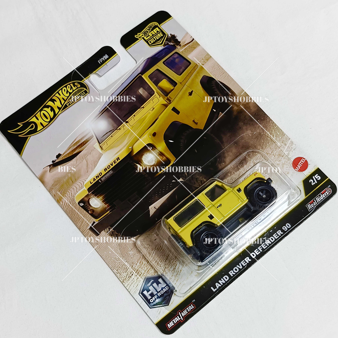 Hot Wheels Premium Car Culture Off Road Land Rover Defender 90【HOR010】