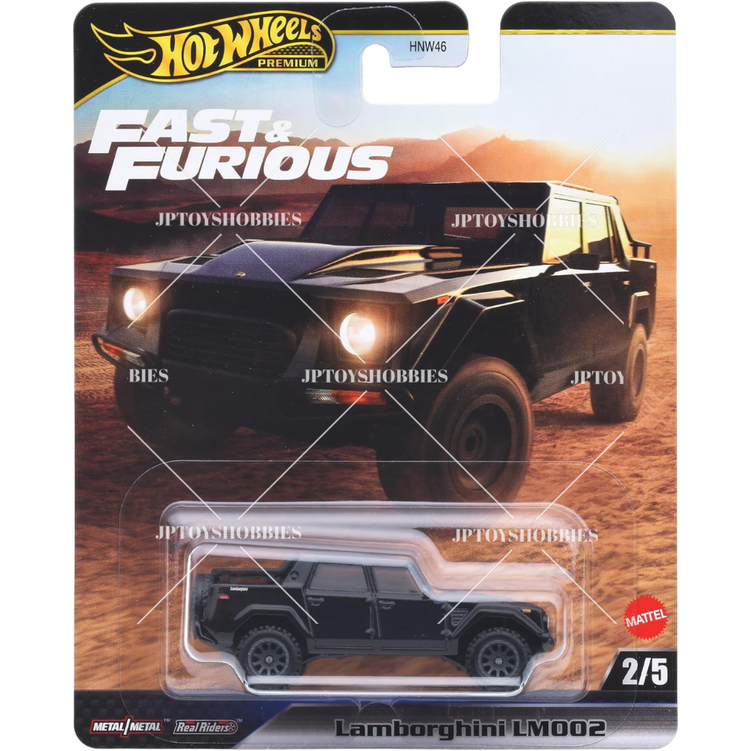 Hot Wheels Premium Fast & Furious Mix - Complete Set of 5