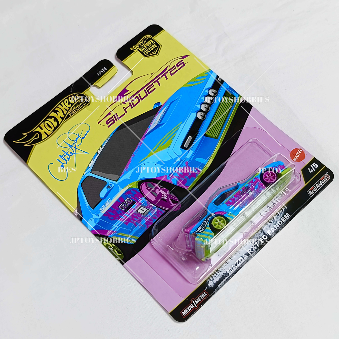 Hot Wheels Premium Car Culture Silhouettes Mazda RX-7 FC Pandem【HST004】