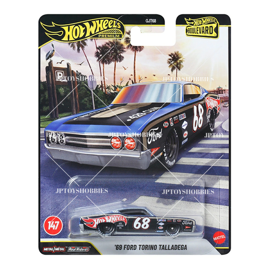 PRE-ORDER Hot Wheels Premium Boulevard '69 Ford Torino Talladega【HBV062】