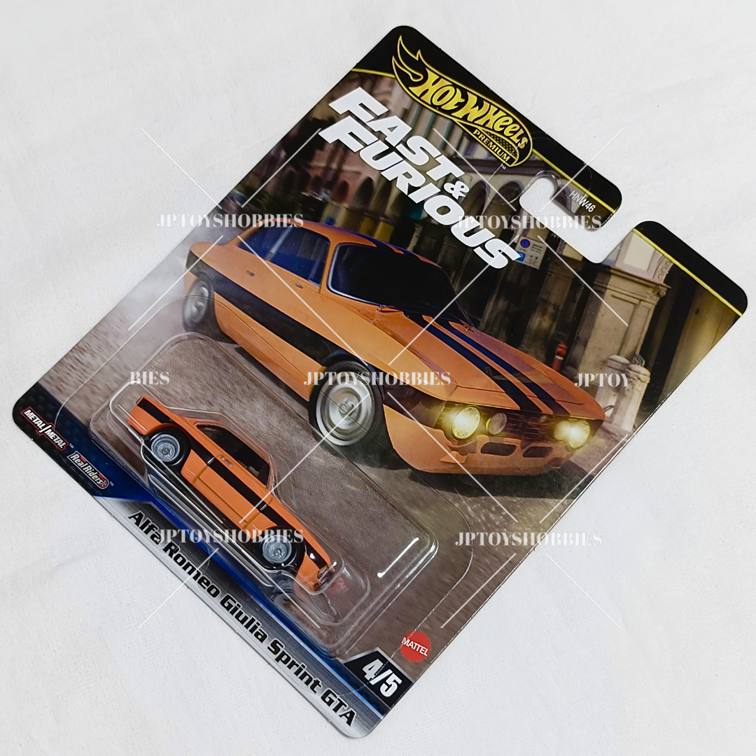 Hot Wheels Premium Fast & Furious Alfa Romeo Giulia Sprint GTA【HFF027】