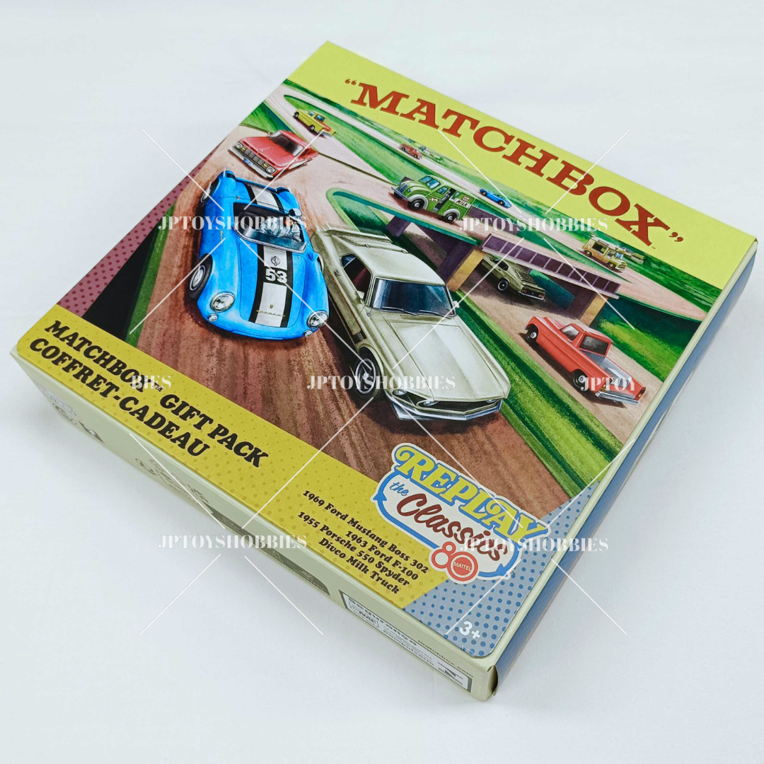 Matchbox Mattel 80th Anniversary 4 Pack【MBX029】