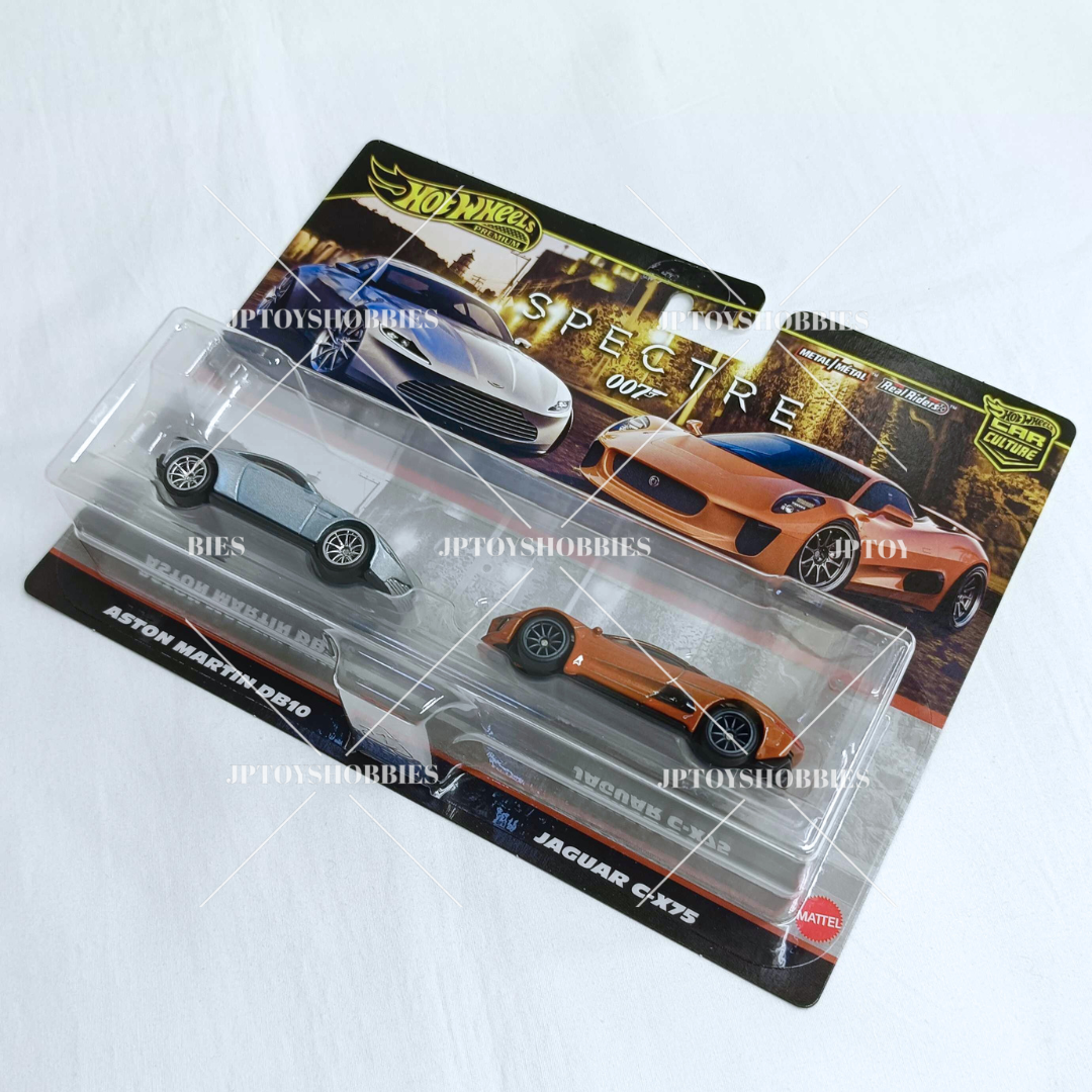 Hot Wheels Premium Car Culture 2 Pack Aston Martin DB10 / Jaguar C-X75【H2P028】