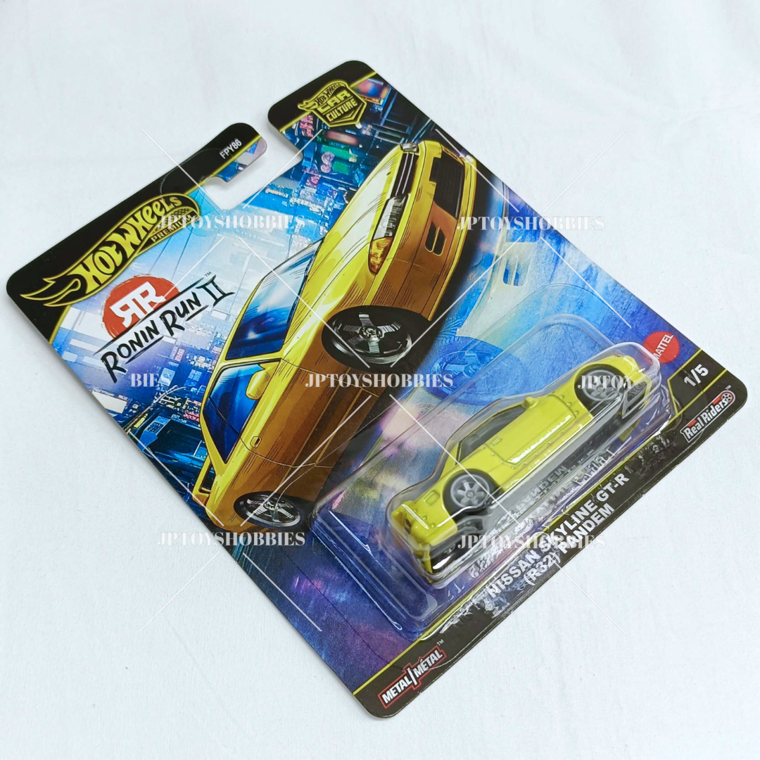 Hot Wheels Premium Car Culture RONIN RUN II Nissan Skyline GT-R (R32) Pandem【HRR004】