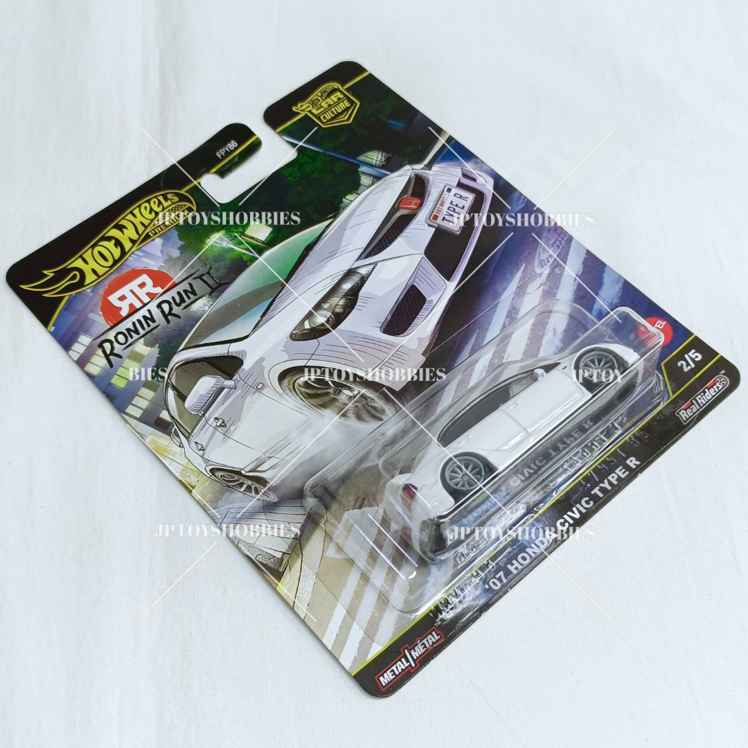 Hot Wheels Premium Car Culture RONIN RUN II '07 Honda Civic Type R【HRR001】