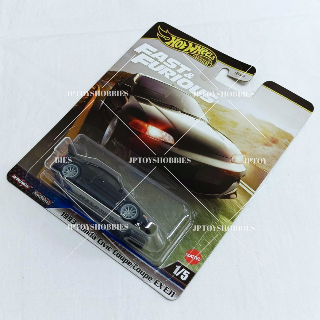 Hot Wheels Premium Fast & Furious 1993 Honda Civic Coupe EX EJ1【HFF037】