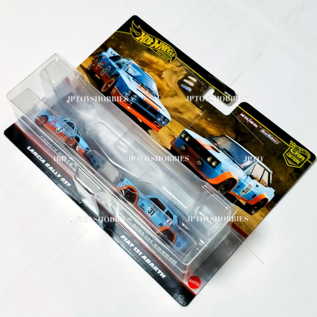 Hot Wheels Premium 2 Pack Lancia Rally 037 / Fiat 131 Abarth