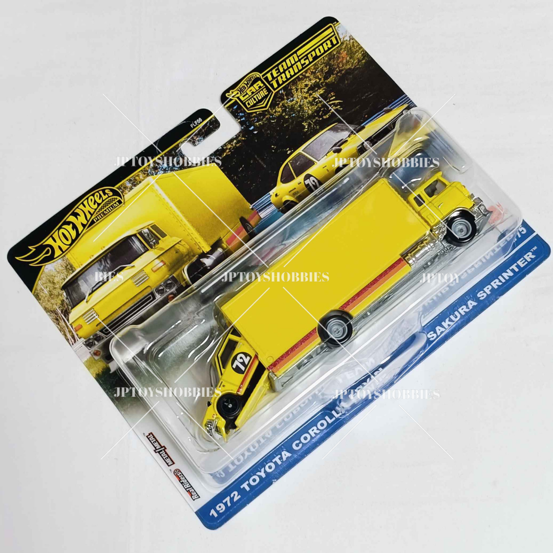 Hot Wheels Team Transport Mix E Set of 4【HTP007】