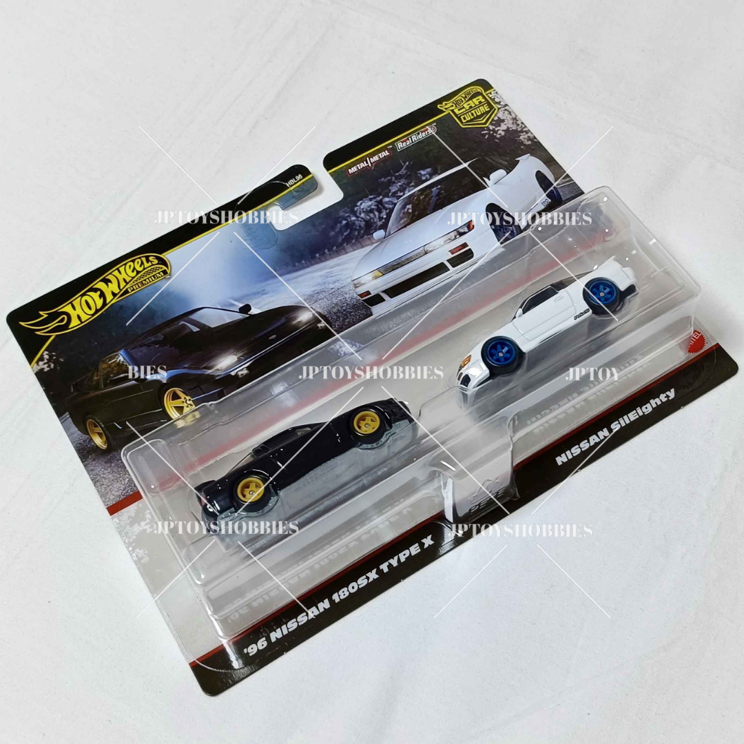 Hot Wheels 2 Pack '96 Nissan 180SX Type X / Nissan SilEighty【H2P020】