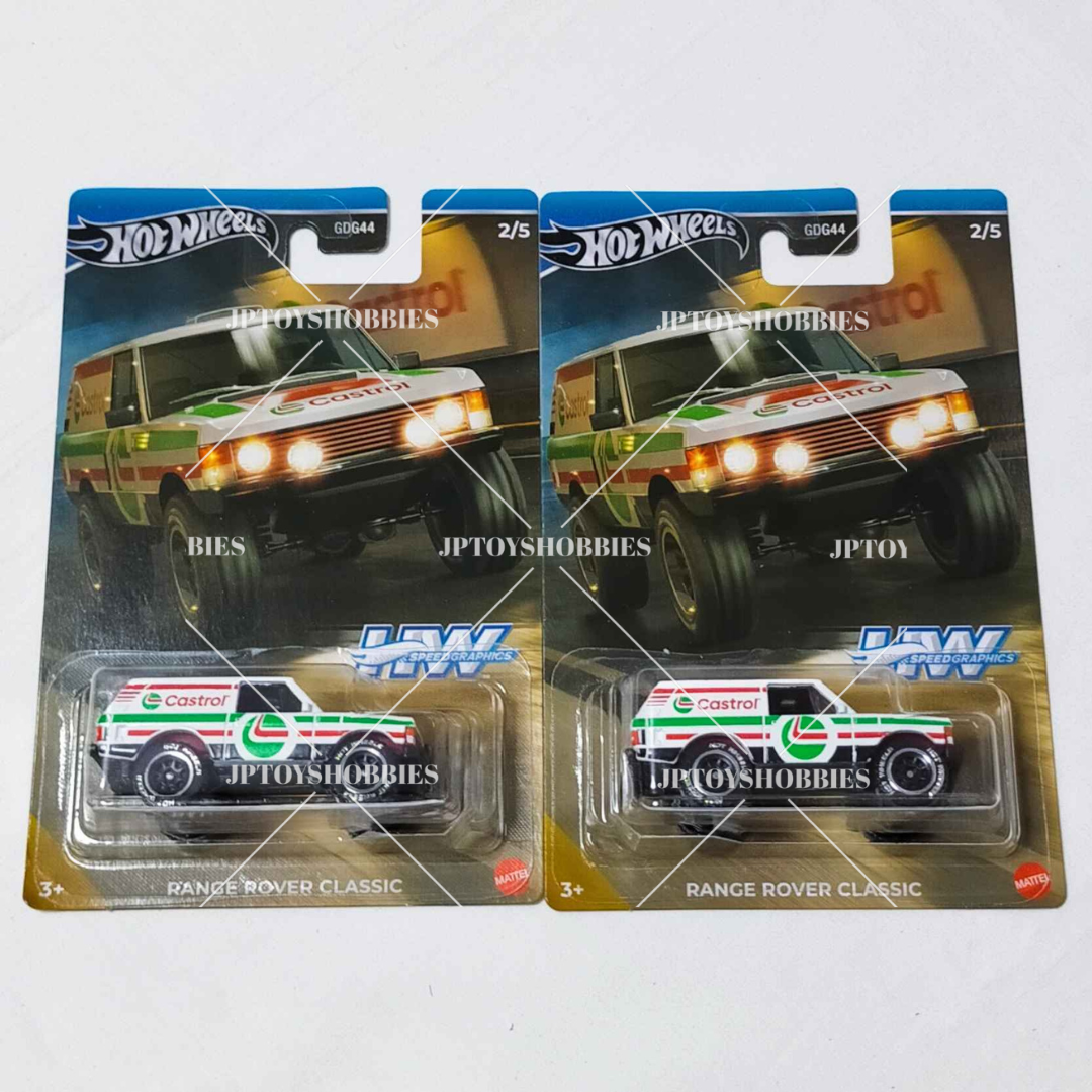 Hot Wheels Theme Automotive Speed Graphics - Complete Set (10pcs)【HWZ006】