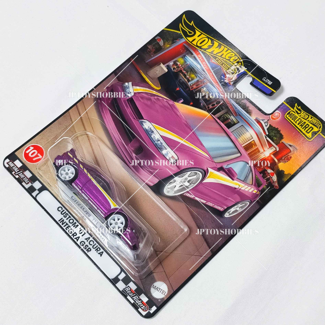 Hot Wheels Premium Boulevard Custom '01 Acura Integra GSR【HBV025】