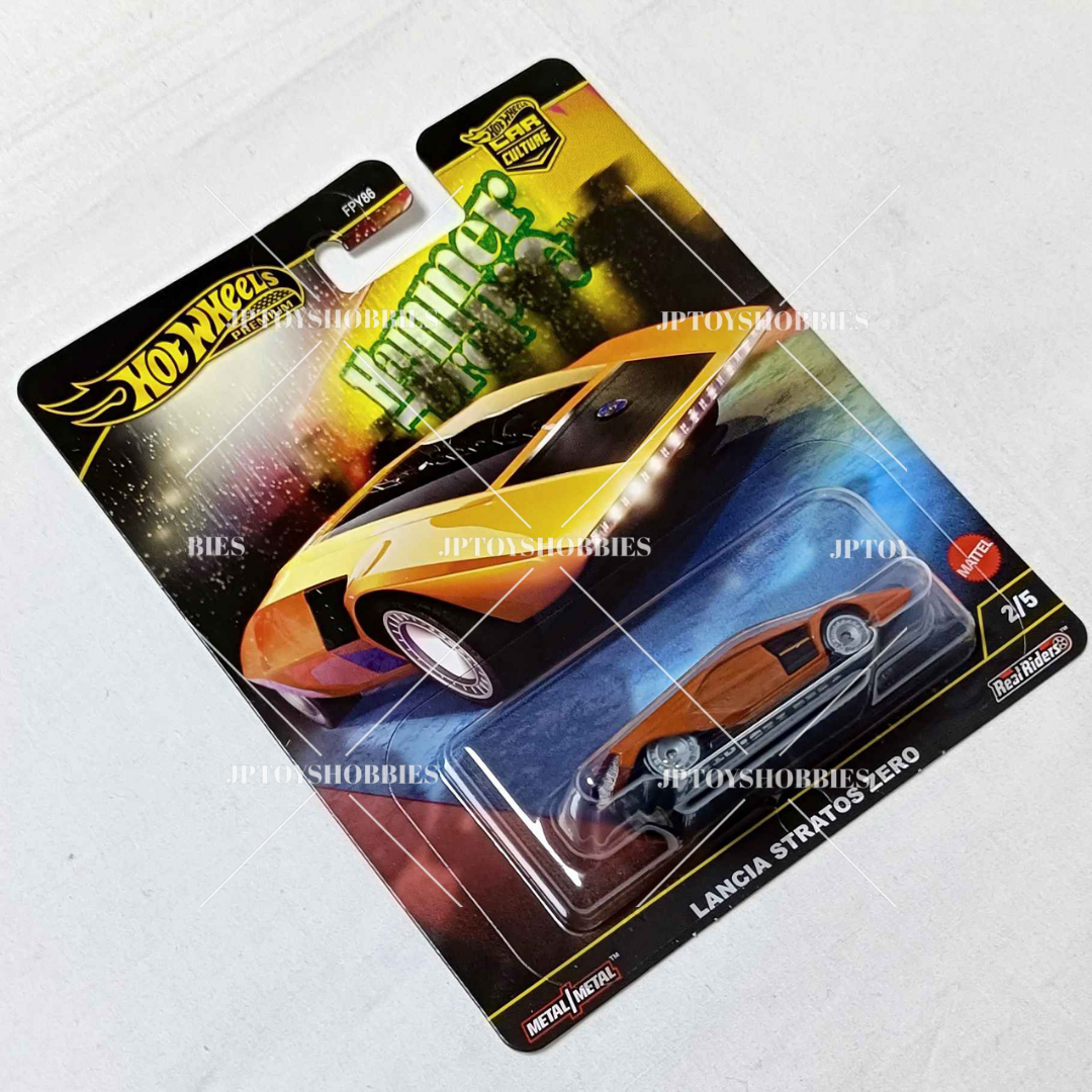 Hot Wheels Premium Hammer Drop Lancia Stratos Zero【HHD001】
