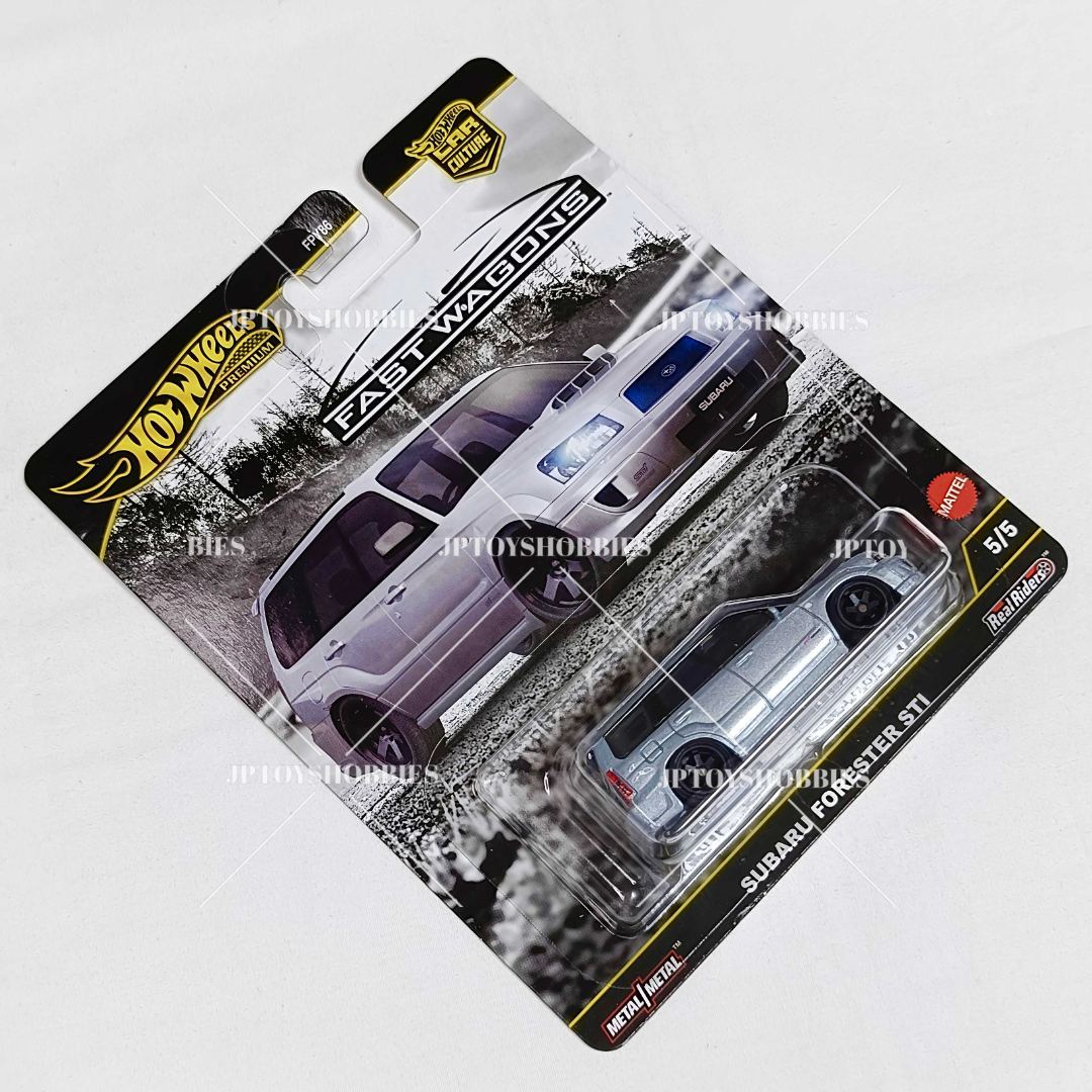 Hot Wheels Car Culture Fast Wagons Subaru Forester STI【HFW002】