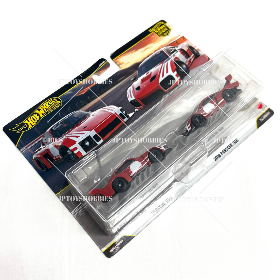 Hot Wheels Premium Twi 2Pack Porsche 935 / 2018 Porsche 935【H2P033】