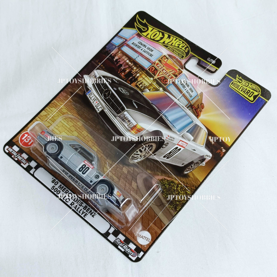 Hot Wheels Premium Boulevard'80 Mercedes-Benz 500 SLC Rallye【HBV046】
