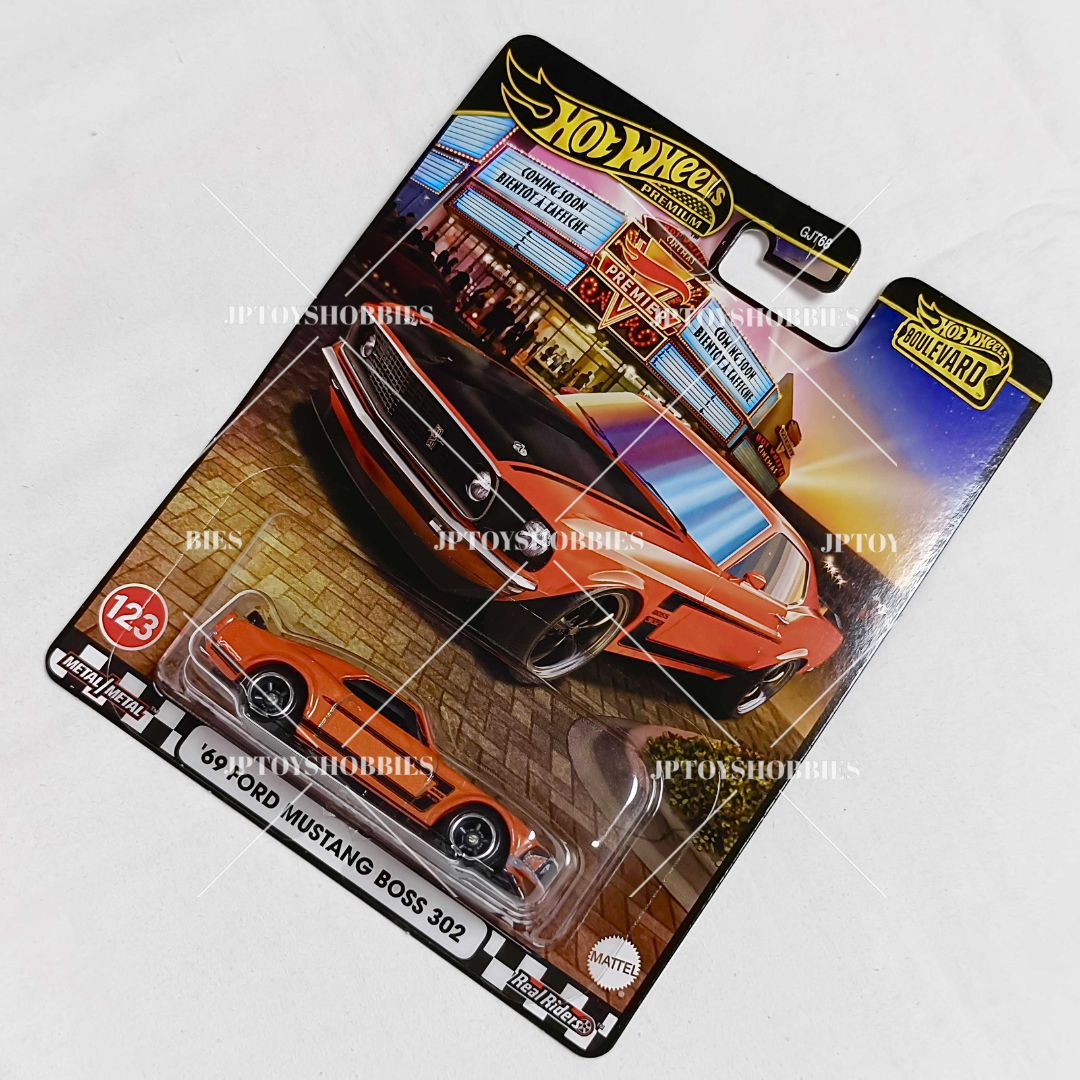Hot Wheels Premium Boulevard '69 Ford Mustang Boss 302【HBV037】